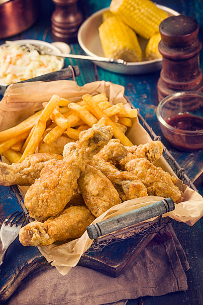 istock Homemade Golden Fried Chicken 500746792