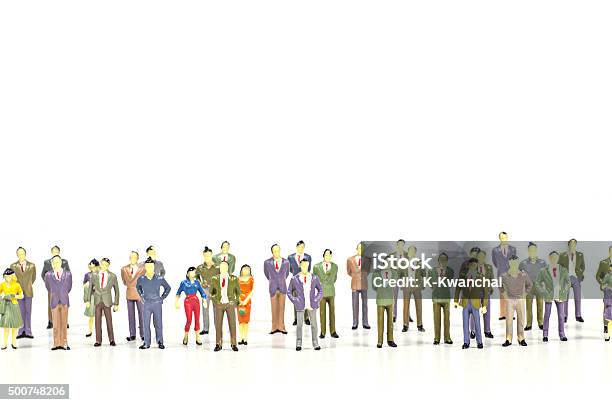 Miniature People For Background Stock Photo - Download Image Now - Doll, Figurine, Businessman