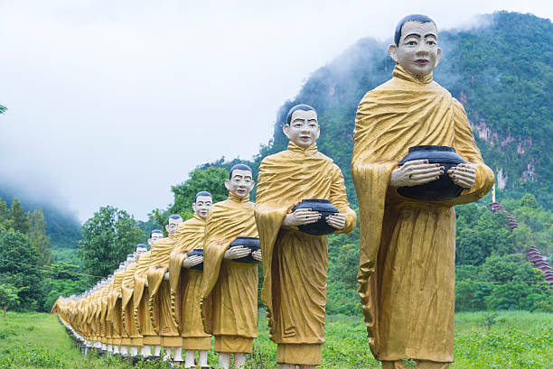 istock Buddha statues in Burma 500750316