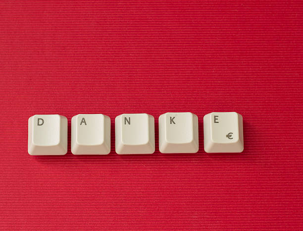 istock danke - thank you in german 500750943