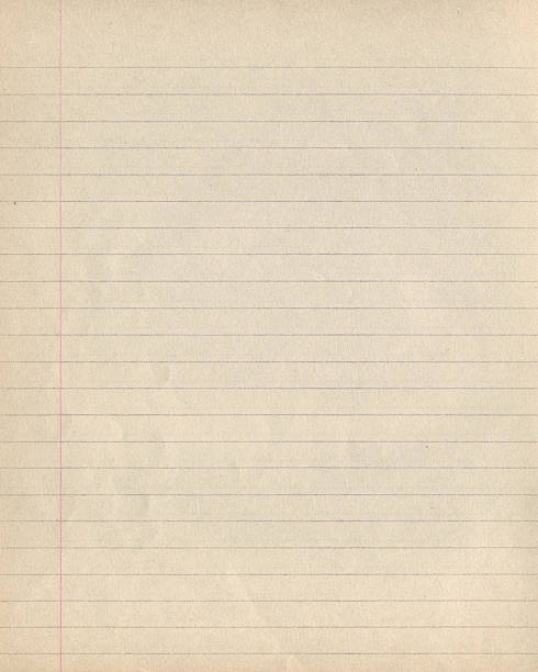 istock Beige exercise book paper in line 500751277