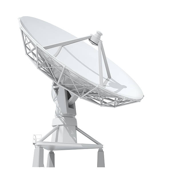 radar radar on a white background parabola stock pictures, royalty-free photos & images