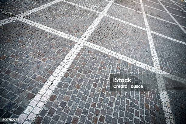 Paving Stone Sidewalk Stock Photo - Download Image Now - Asphalt, Tile, Architecture