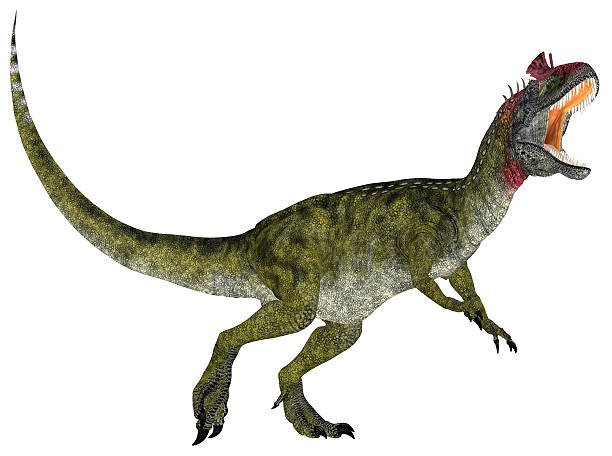 istock Illustration of a Cryolophosaurus 500753167