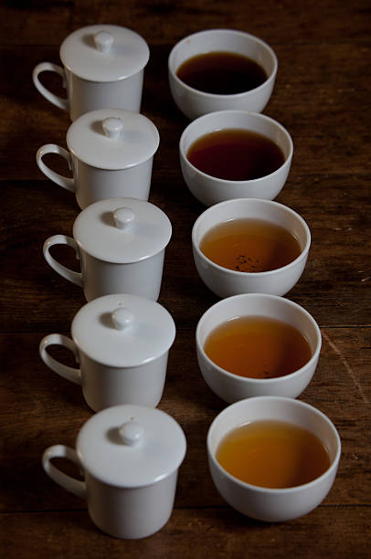 Brewed Tea Selection stock photo