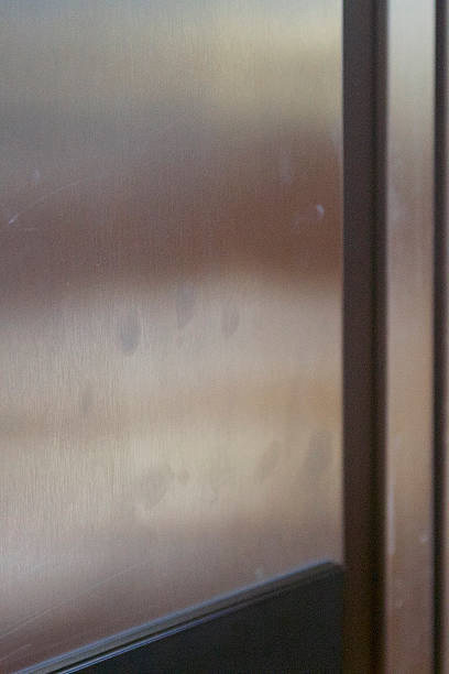 istock Stainless Steel finger prints 500753366