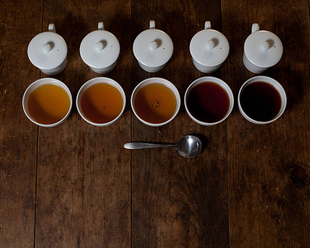 Brewed Tea Selection stock photo