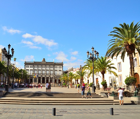 Plaza de Santa Ana, Las Palmas de Gran canaria, Islas Canarias photo