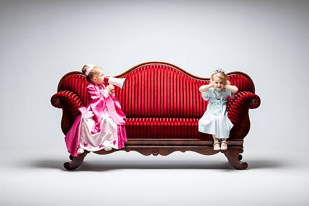 istock Princess Girls - Megaphone Humor Child Sofa 500754699