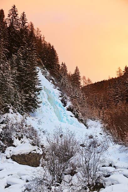 istock Waterfall Stuibenfall at Umhausen - Tyrol Austria 500754760