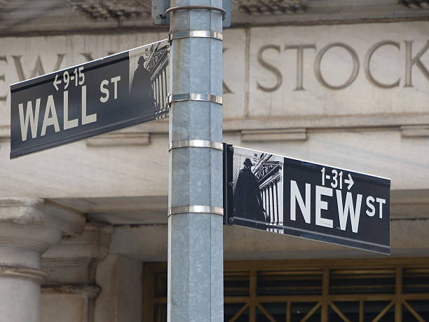istock Wall Street street signs 500755986