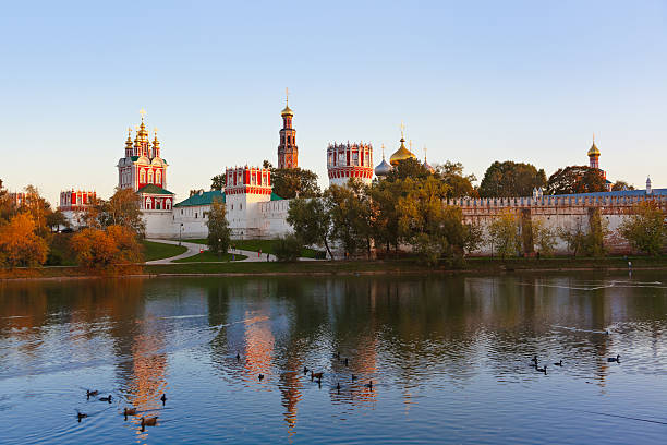 istock Novodevichiy convent in Moscow Russia 500756736