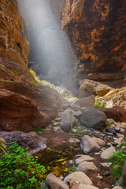 istock Famous canyon Masca at Tenerife - Canary 500757684