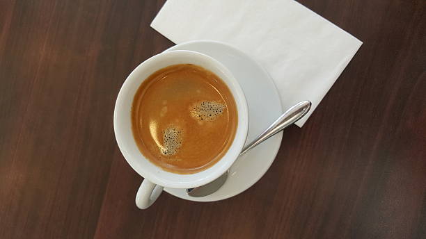 Relax time with a cup of hot espresso Relax time with a cup of hot espresso. favourite coffee menu def picture photos stock pictures, royalty-free photos & images