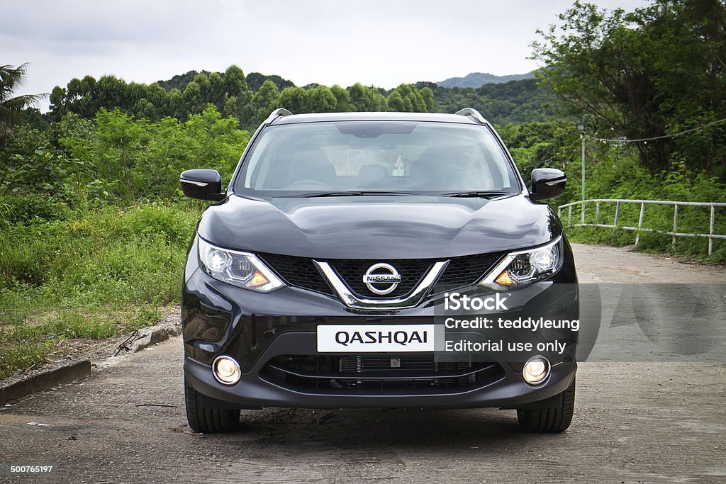 Nissan Qashqai test drive in Hong Kong Hong Kong, China June 11, 2014 : Nissan Qashqai test drive on June 11 2014 in Hong Kong. 2014 Stock Photo