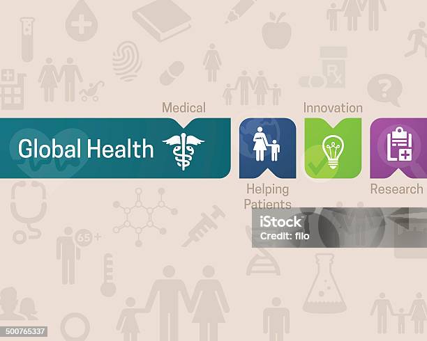 Fitnesshintergrund Stock Vektor Art und mehr Bilder von Globale Gesundheit - Globale Gesundheit, Icon, Medicare-Krankenversicherung