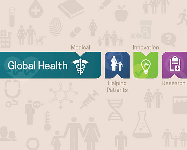 Health Background Global health background with space for text. EPS 10 file. Transparency effects used on highlight elements. patient patterns stock illustrations