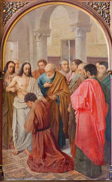 istock Bruges - Jesus and Incredulity of Thomas 500767503