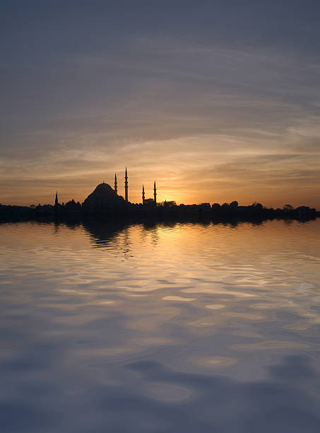 istock Suleymaniye Mosque at Sunset 500771155