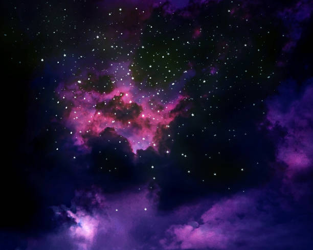 istock Stars in the night sky,nebula and galaxy 500771344