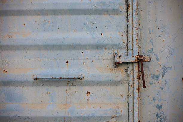 istock vintage door or old door with close position 500774712