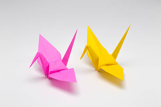 istock Paper crane in Japan 500776002