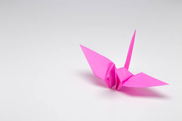istock Paper crane in Japan 500776082