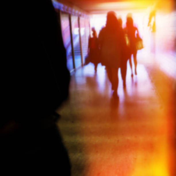 istock dark silhouette and a woman 500779266