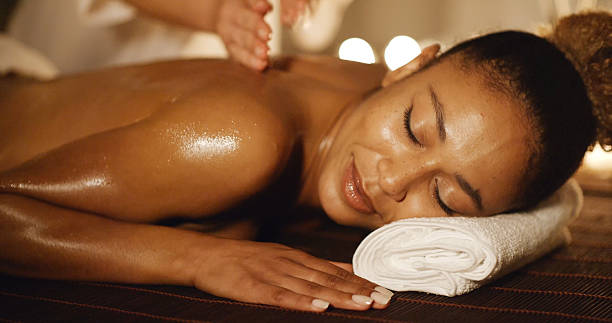 istock Woman Having Therapy Massage Of Back 500780272