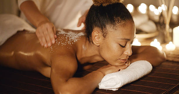 istock Spa Procedure With Marine Salt 500780336