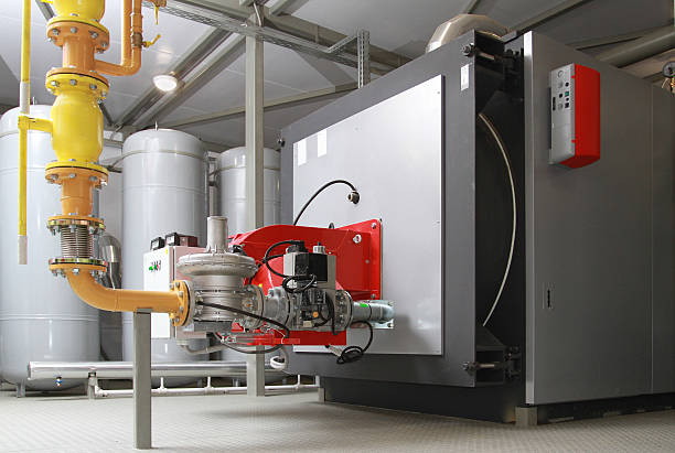 istock Industrial gas boiler 500781654