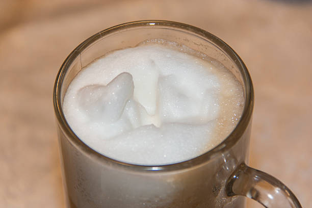 istock Top view of a cup of coffee 500781918