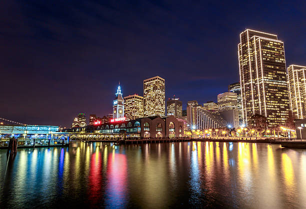 istock San Francisco Embarcadero at Night 500782548