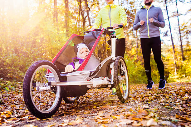 istock Young family running 500785216