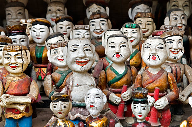 istock Water puppets in Vietnam 500789527