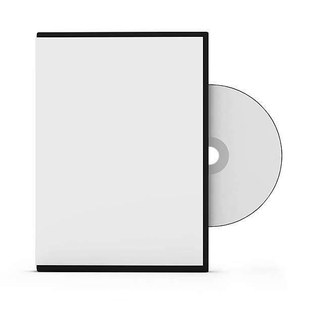 pudełko z dysku cd na białym tle - dvd stack cd movie zdjęcia i obrazy z banku zdjęć