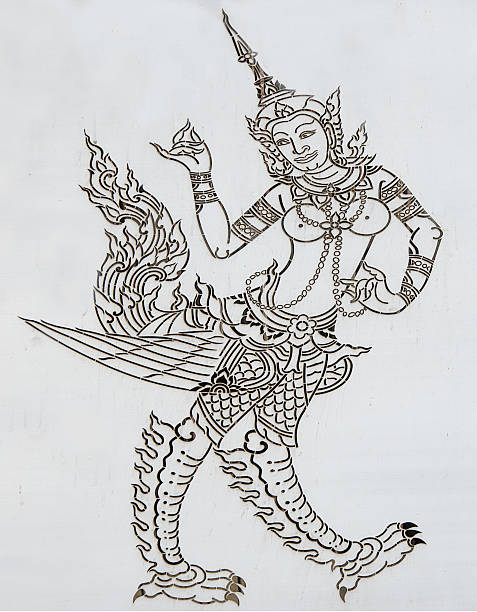 istock Carving stainless sheet of deva.This is traditional and generic 500791441