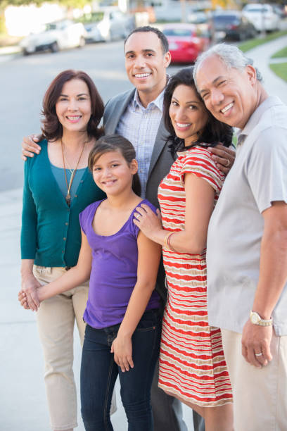 istock Portrait of happy multi-generation family 500797569