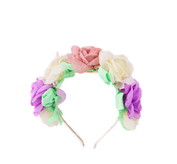 istock Studio shot wreath of flowers. 500798450