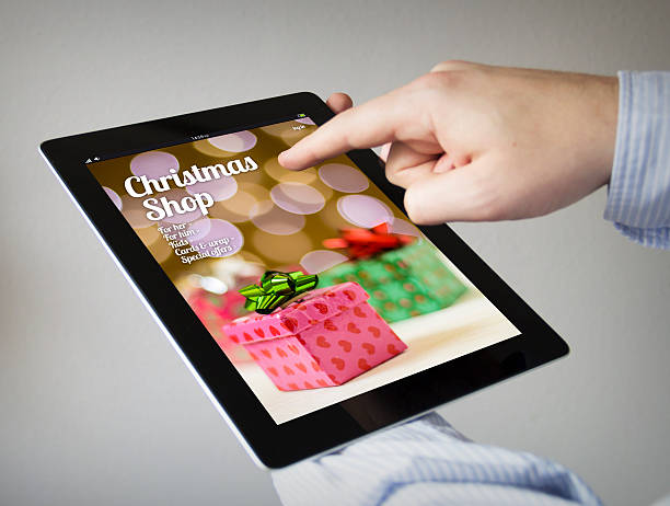 istock shopping online on a tablet 500798602