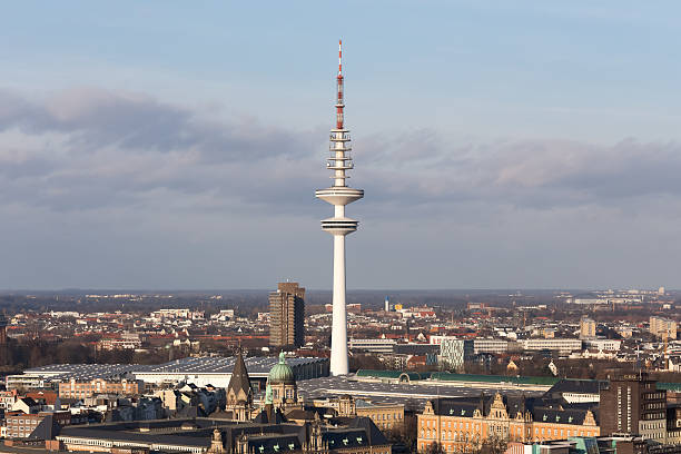 istock hamburg germany from above with tv tower 500798886