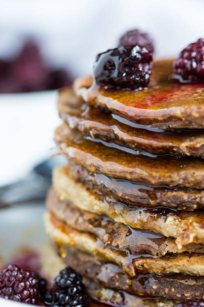 istock Whole wheat oatmeal pancakes 500799908
