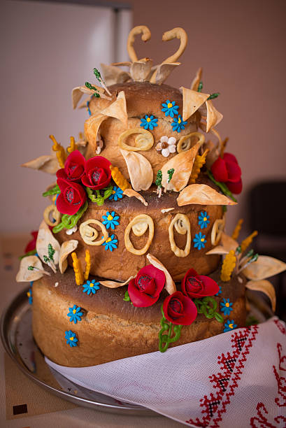 Traditional Ukrainian loaf