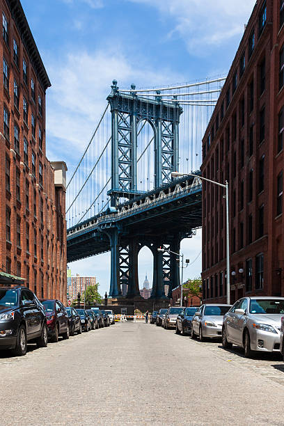 istock Manhattan bridge from Brooklyn - New York - USA 500801289