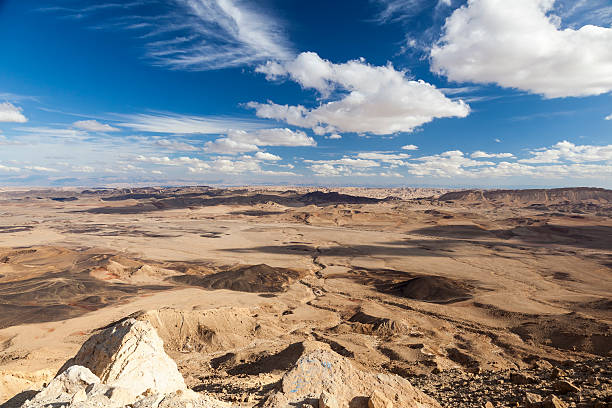 istock Makhtesh Ramon (Ramon Crater) landscape. Negev desert. Israel 500802500