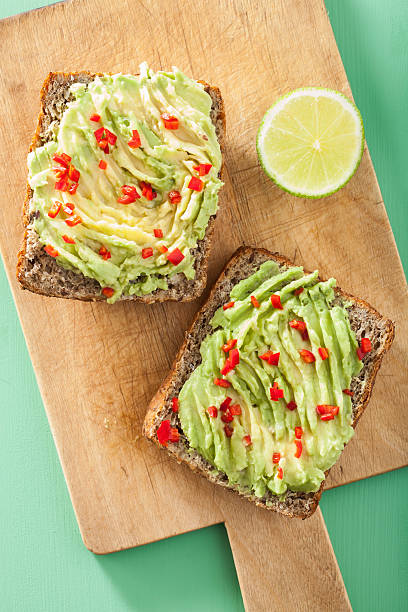 istock healthy avocado toast with lime chili 500804380