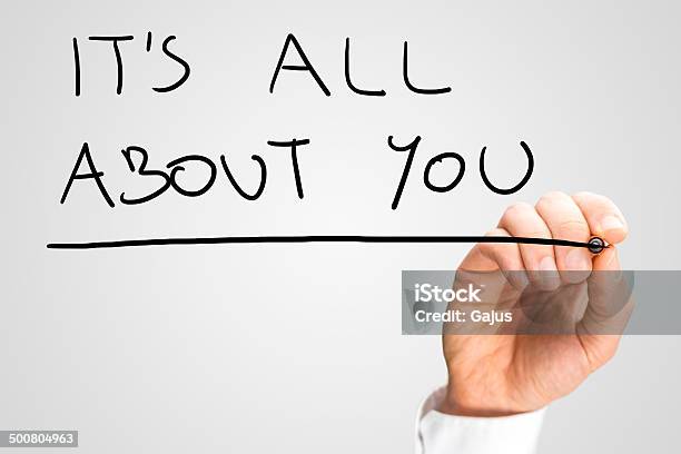 Its All About You Stock Photo - Download Image Now - Care, Assertiveness, Assistance