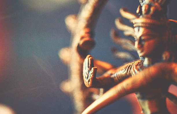 escultura shiva - indian god imagens e fotografias de stock