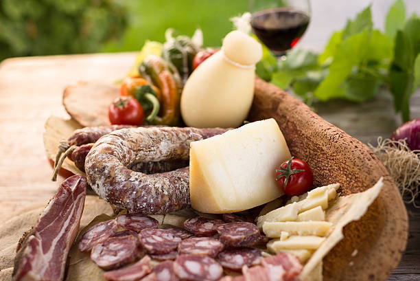 Sardinian Foods stock photo