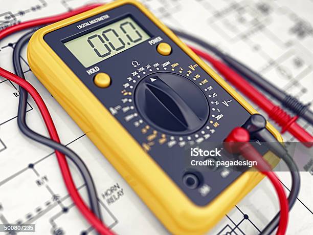 Energii Elektrycznej - zdjęcia stockowe i więcej obrazów Amperaż - Amperaż, Bez ludzi, Cyfrowy wyświetlacz